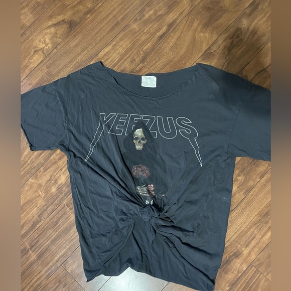 Authentic Yeezus Tour 2013 Pacsun Reaper Short Sleeve Charcoal T-Shirt size XL. - Picture 3 of 8